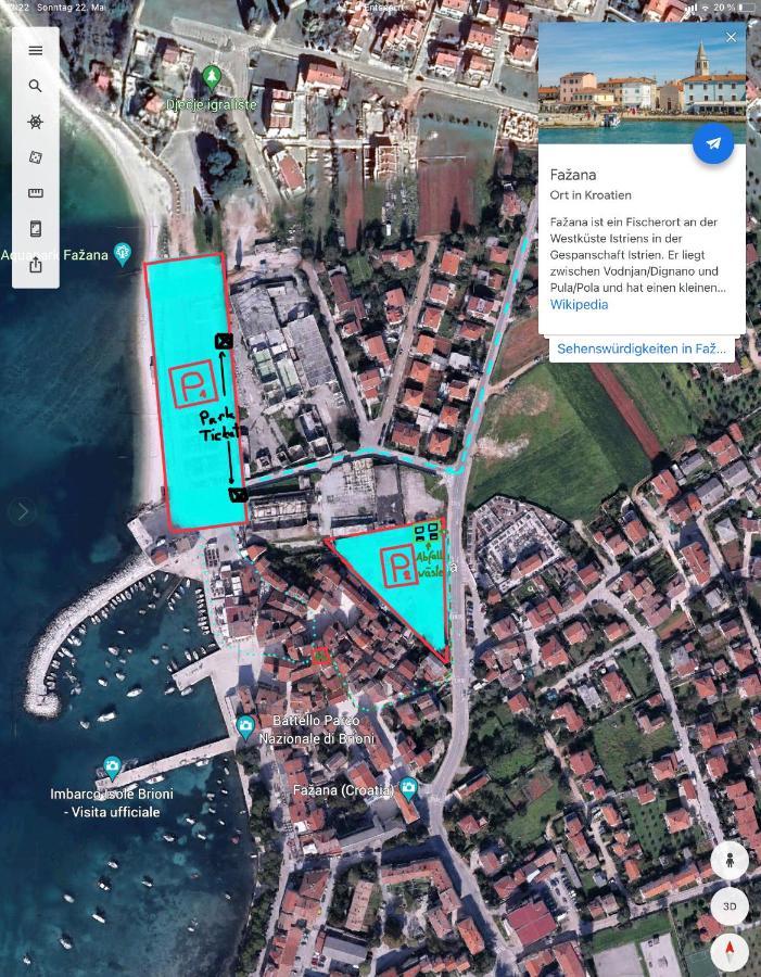 Istrian Stone House In The Heart Of The Beautiful Fishing Village Fazana - Only Few Steps From The Sea And The Wonderful Beach - Incl Plasma-Quad-Plus-Filter Against C O V I D Εξωτερικό φωτογραφία